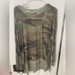 Camo sweater